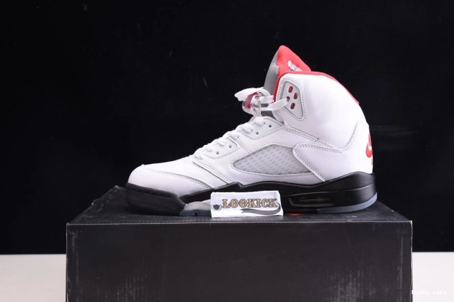 Cheap Husky Fire Silver (2020) Retro Jordan Red Air Tongue 5 DA1911-102 0711